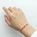 Zeesy Elegant Link Toggle Bracelet