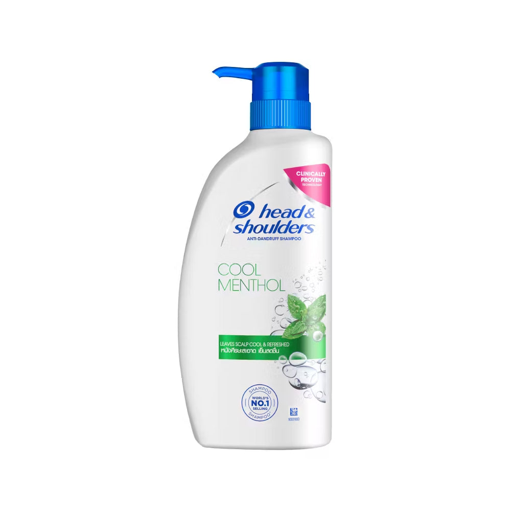 H&s Cool Menthol Shampoo Pump 675ml - Snapcart.pk