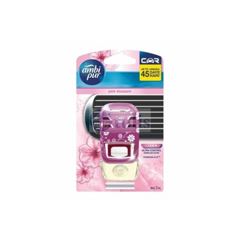 Ambi Pur Car Air Freshner Pink Blossom 7 Ml - Snapcart.pk