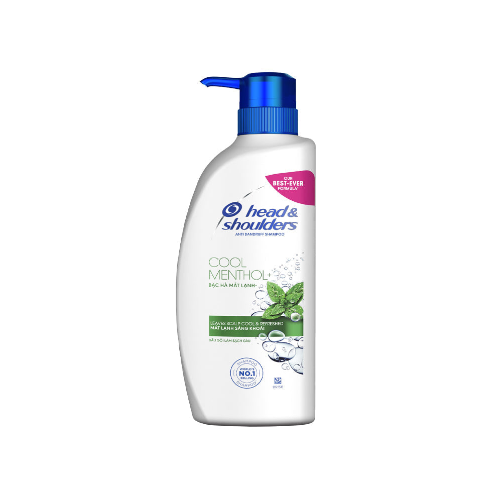 Head & Shoulders Cool Menthol Shampoo 480ml - Snapcart.pk