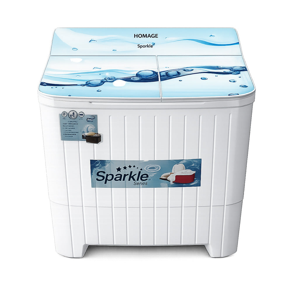 HOMAGE 10KG TWIN TUB WASHING MACHINE Model HWE-49102SAG BB