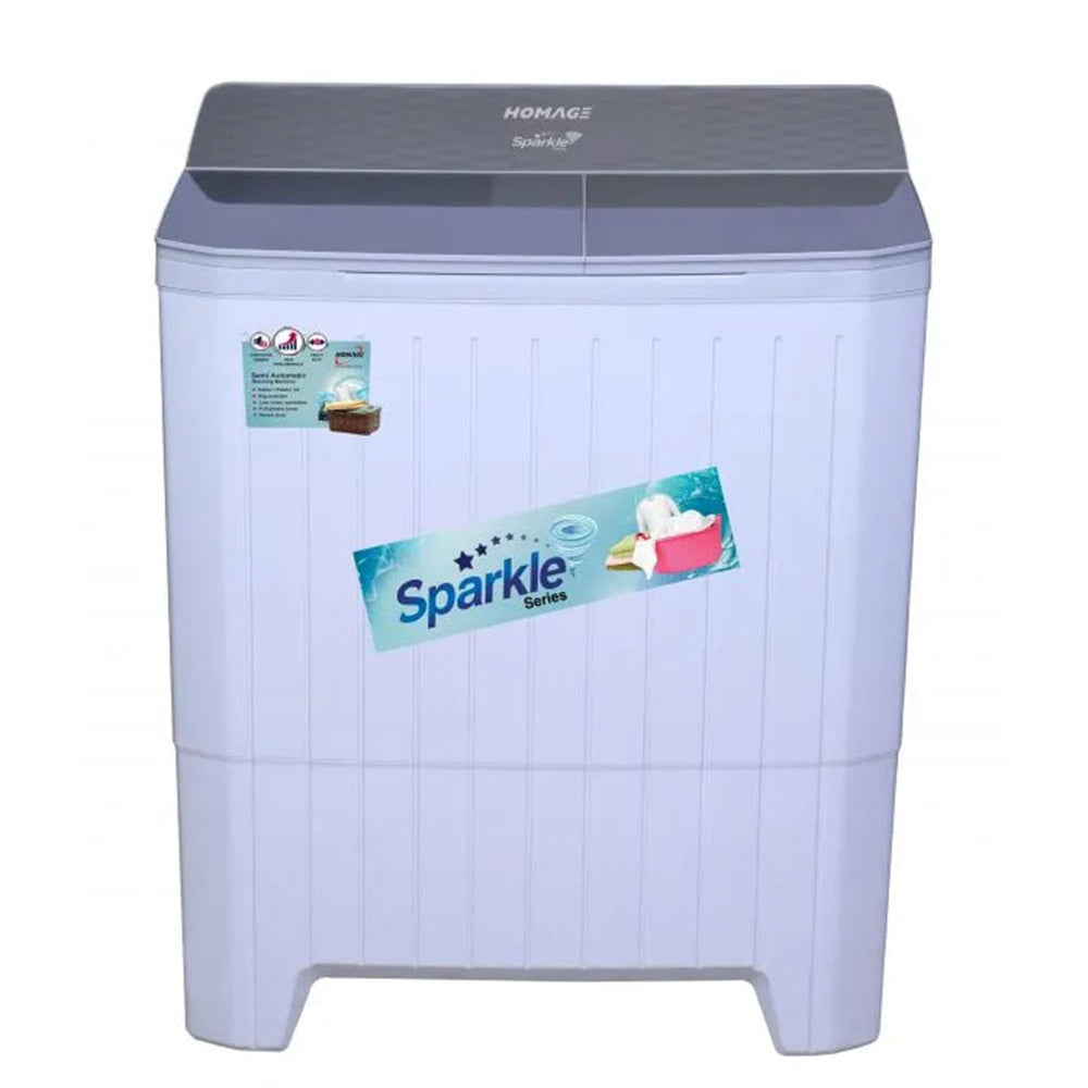 HOMAGE 11KG TWIN TUB WASHING MACHINE Model HW-49112SAG GRAY DIAMOND