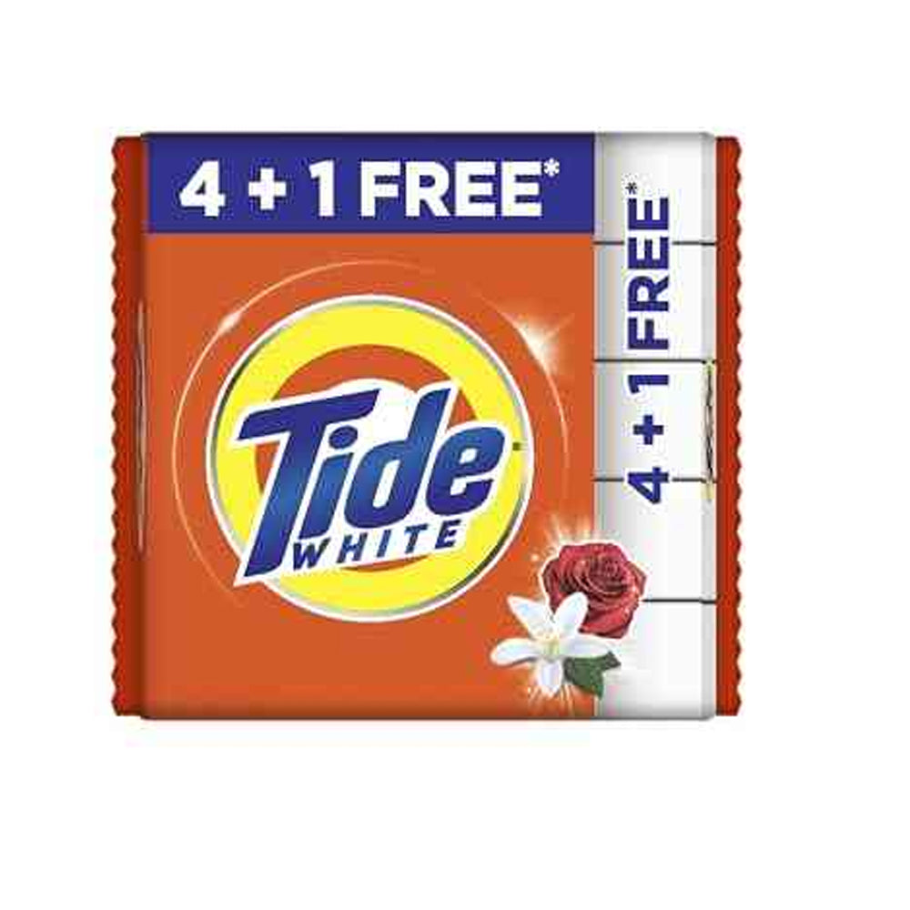Tide White Detergent Bar 4+1x200g