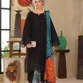Sahiba By Huma Gul Unstitched 3 Piece Premium Winter Collection'2025-Onyx HG-308