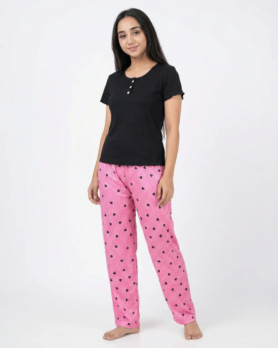 Cotton PJ Set - Heart Felt