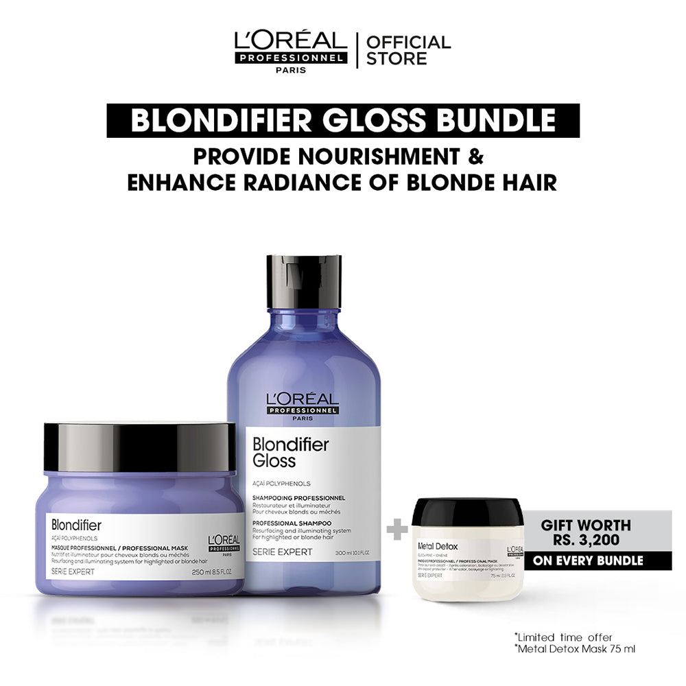 L'Oreal Professional - Blondifier Gloss Bundle with Free Gift