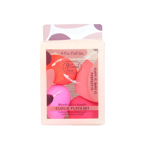 Sweetface - 4 Pcs Puff Set 4