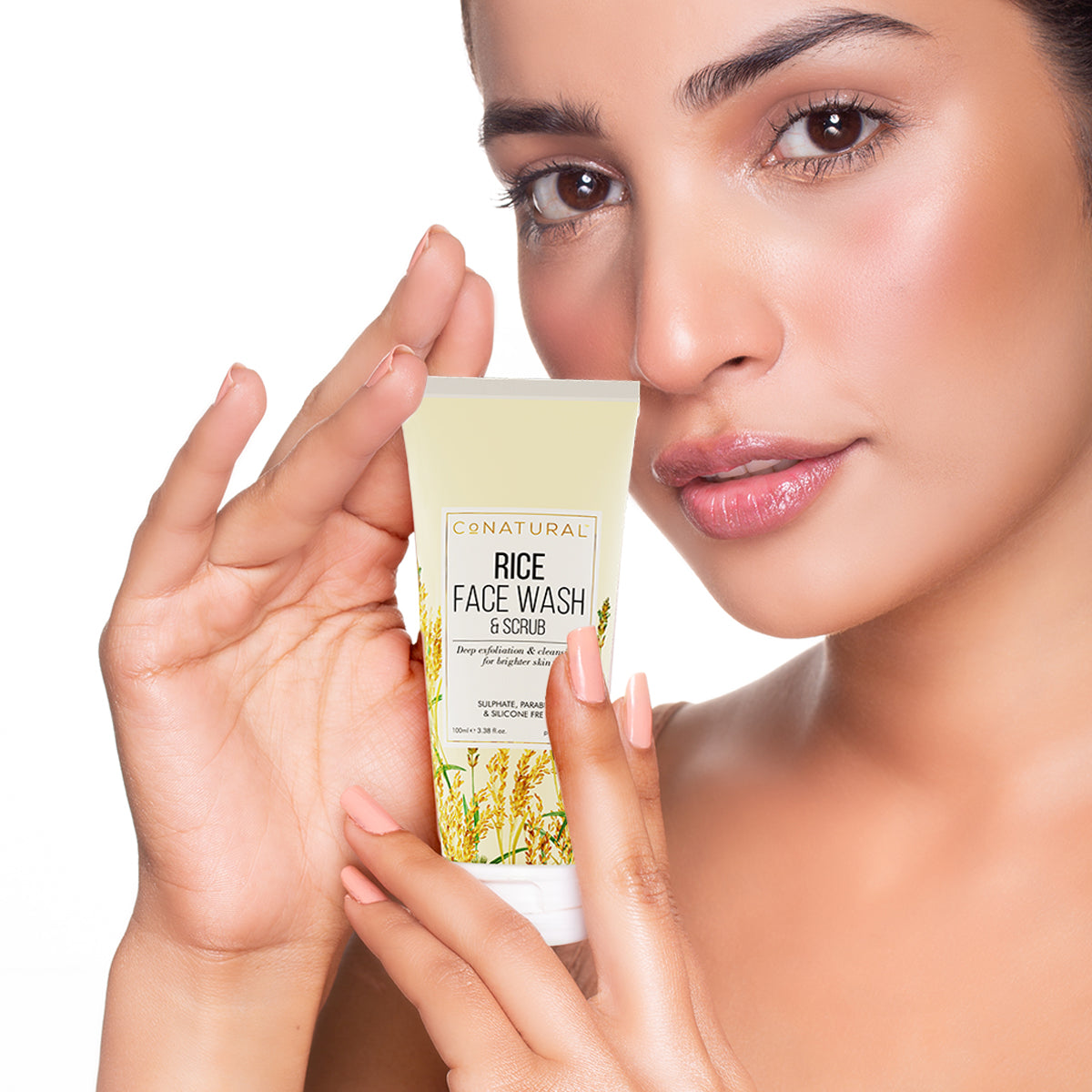 Conatural - Rice Face Wash & Scrub