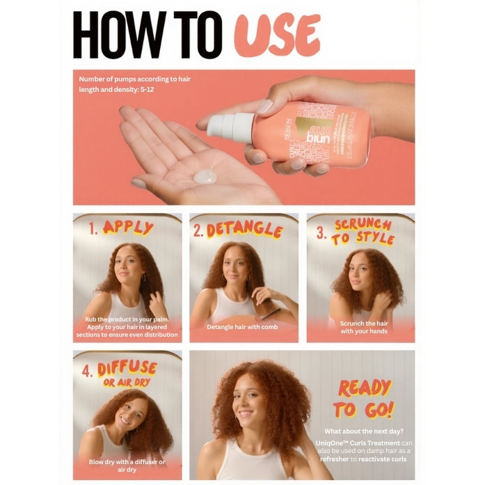 Revlon - UniqONE™ All-in-One Leave-In Hair Treatment for Curls 230ml
