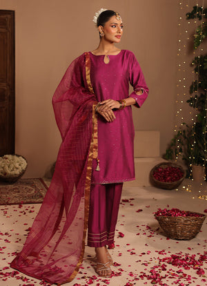 Zlooms 3 Pc Formal Stitched Suit - ZL25-C12-01