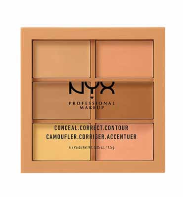 NYX Professional Makeup- Conceal, Correct, Contour Palette 02 Medium