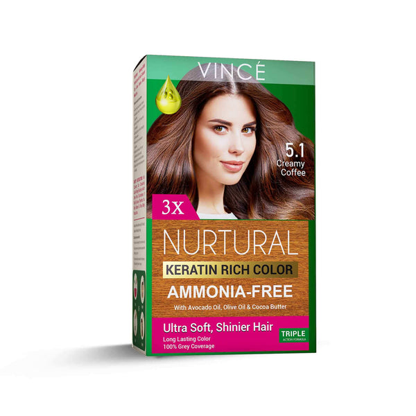 Vince - 5.1 - Creamy Coffee - Nurtural Women Hair Color