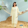 Monsoon By Kaanthaa Stitched 2 Piece Summer Suit-Sunlit Drizzle