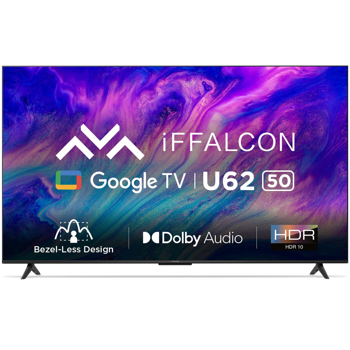TCL iFFALCON 126 cm (50 inches) 4K Ultra HD Smart LED Google TV iFF50U62 - My Store
