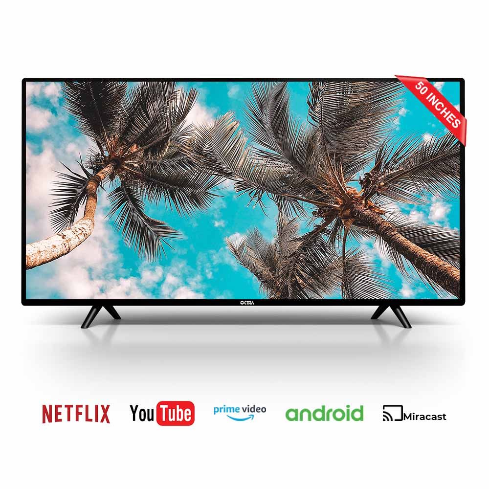OKTRA Smart Series - K570S 50-Inches Smart Sense HD LED TV Borderless - My Store