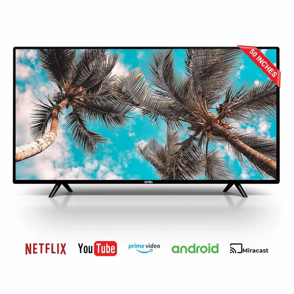 OKTRA Smart Series - K570S 50-Inches Smart Sense HD LED TV Borderless - My Store