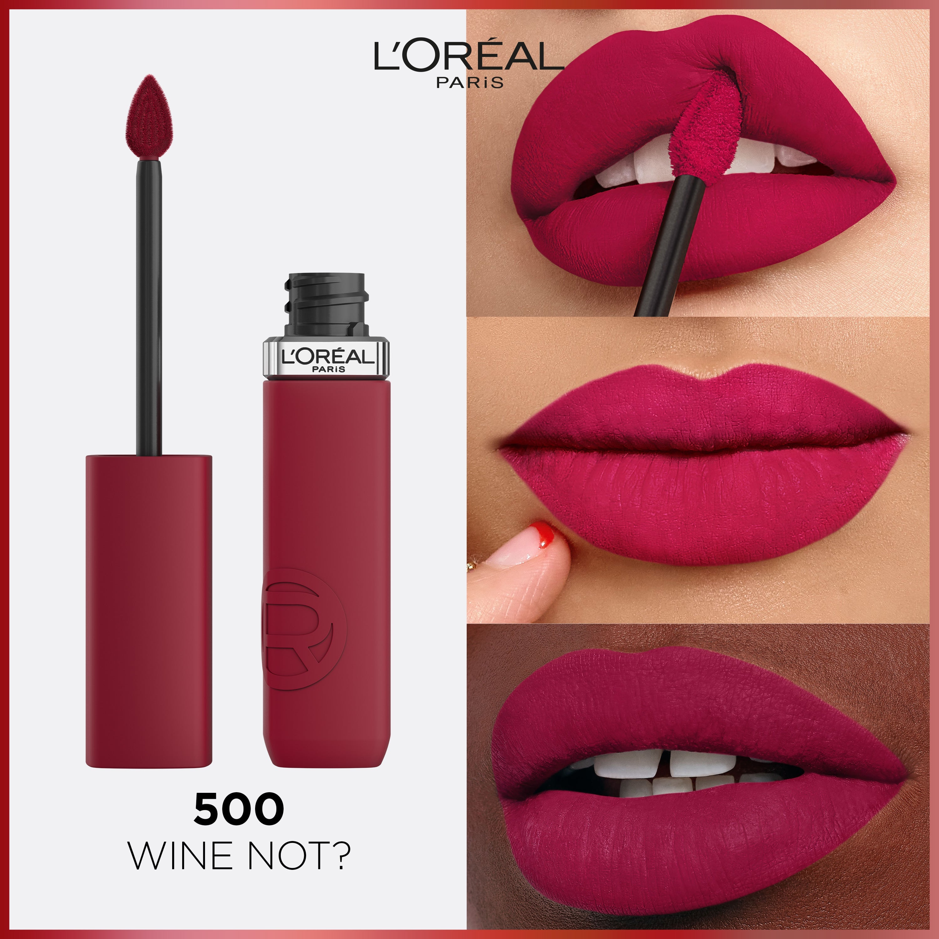 L'Oreal Paris Infallible Matte Resistance 500 Wine Not