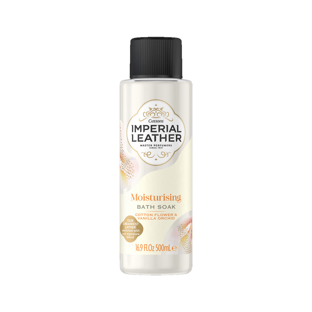 Imperial Leather Moisturising Cotton Flowers & Vanilla Orchid Bath Soak 500ml Imperial Leather