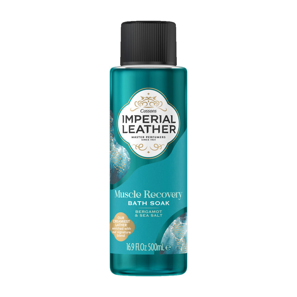 Imperial Leather Muscle Recovery Bergamot & Sea Salt Bath Soak 500ml Imperial Leather