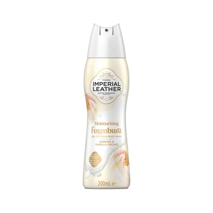 Imperial Leather Moisturising Foamburst Jasmine Vanilla Orchid Body Wash 200ml Imperial Leather