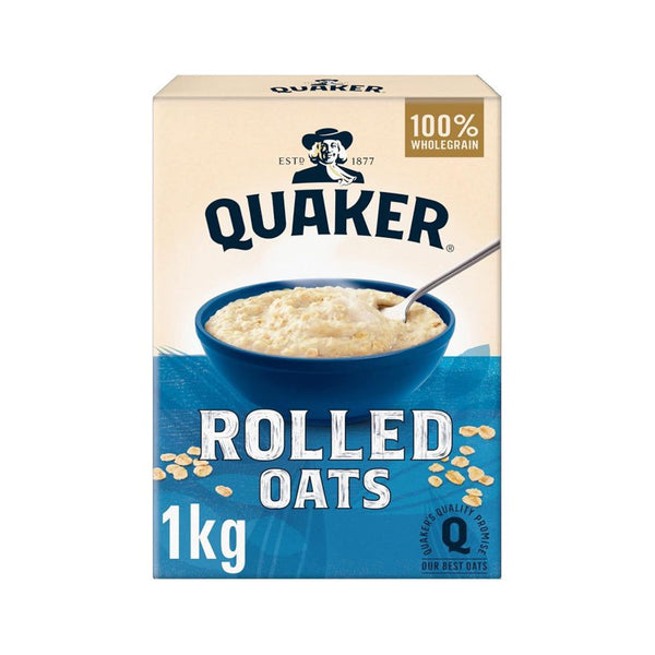 Quaker Oats Rolled Oats 1kg - Snapcart.pk