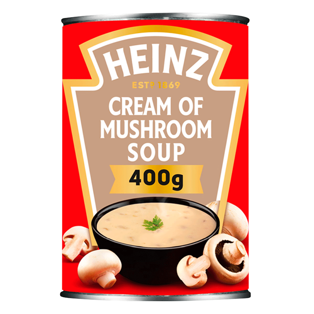 Heinz Cream Of Mushroom Soup 400gm