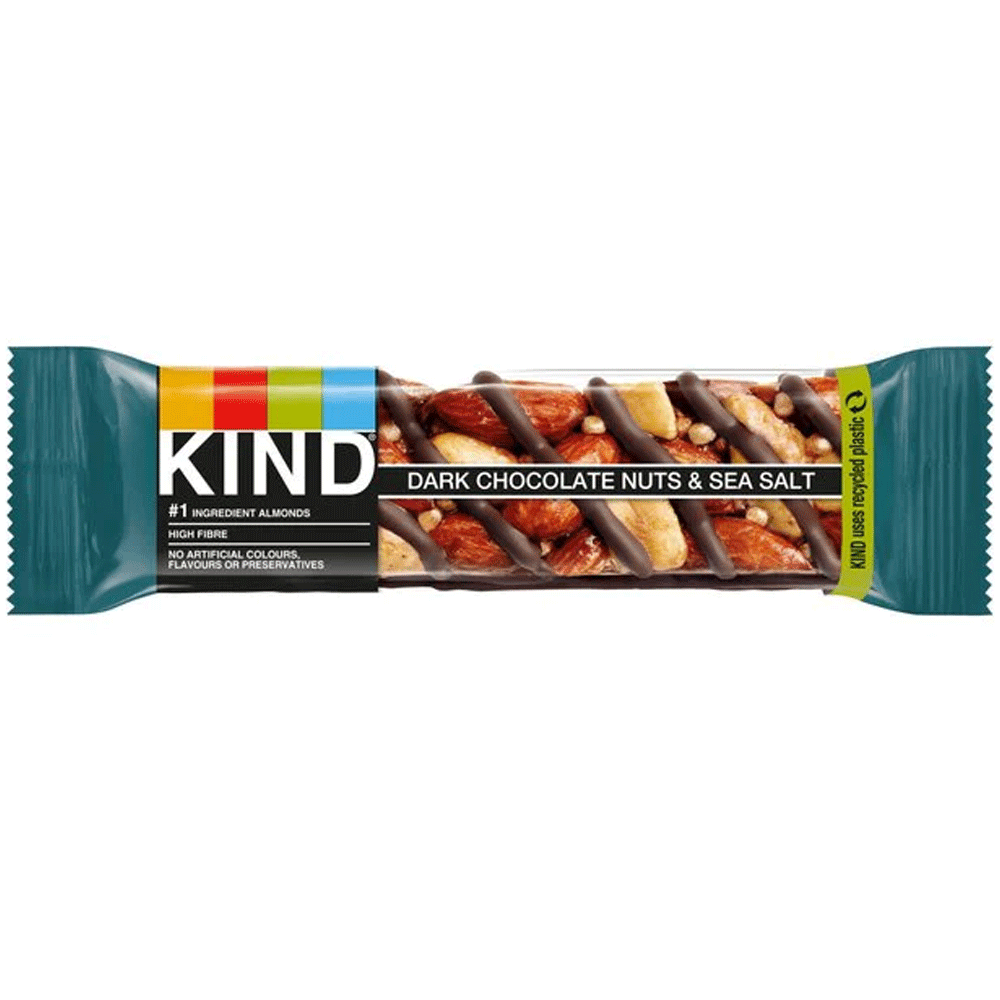 Kind Dark Chocolate Nuts & Sea Salt 40g