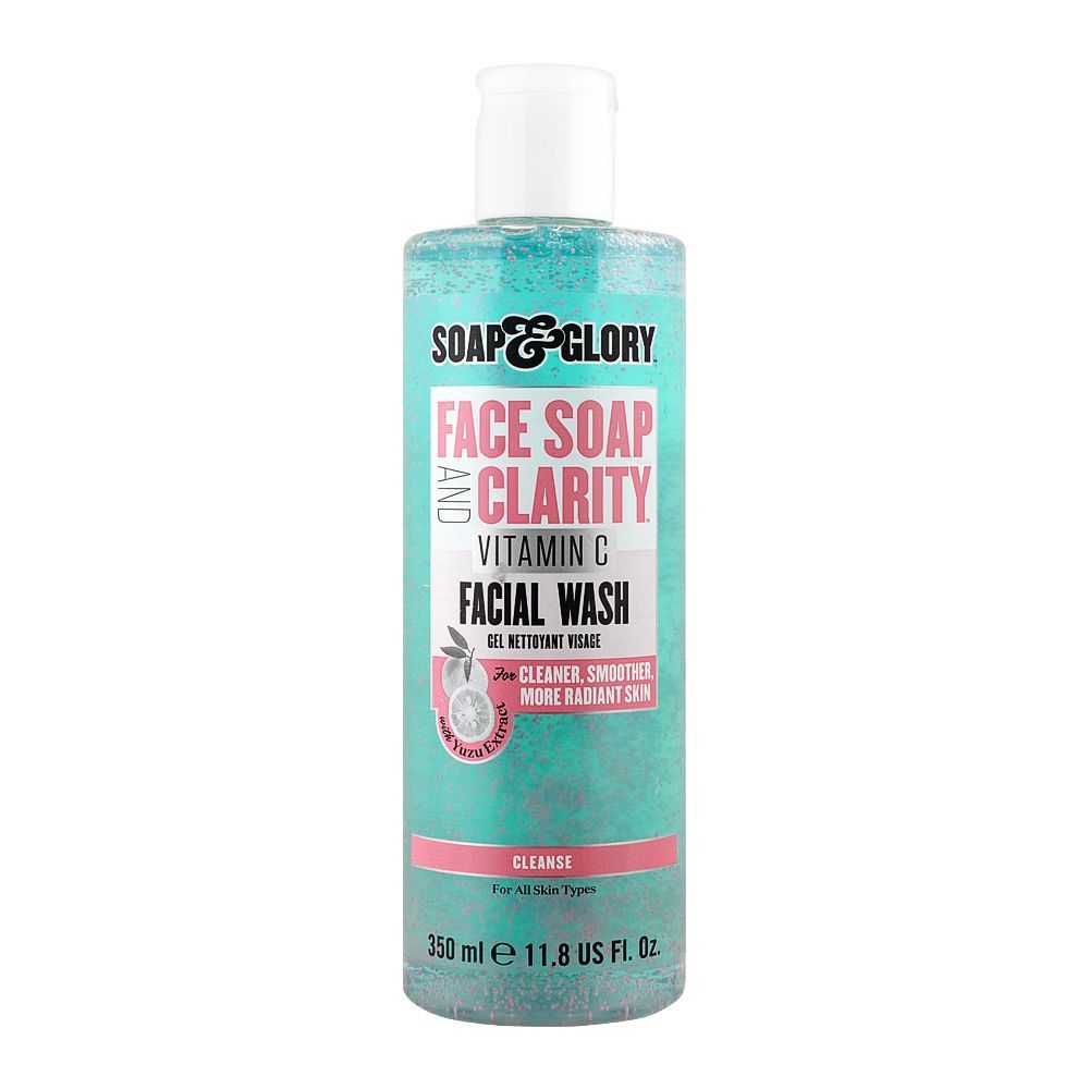 Soap & Glory Face Soap and Clarity Vitamin C Facial Wash 350Ml