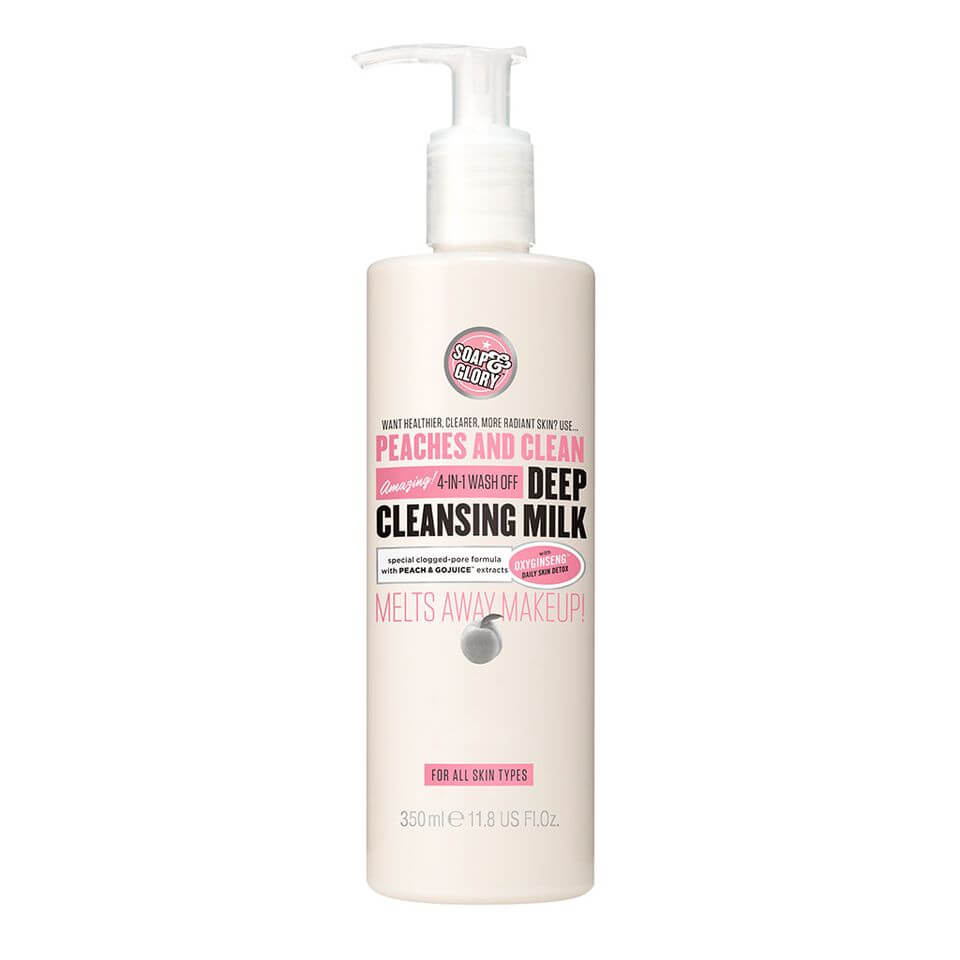 Soap & Glory Peaches & Clean Deep Cleansing Milk 350Ml