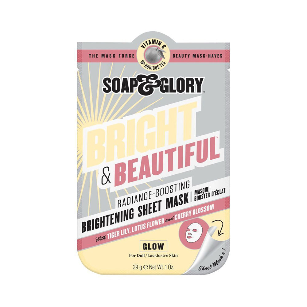Soap & Glory Bright & Beautiful Brightening Sheet Mask - Snapcart.pk