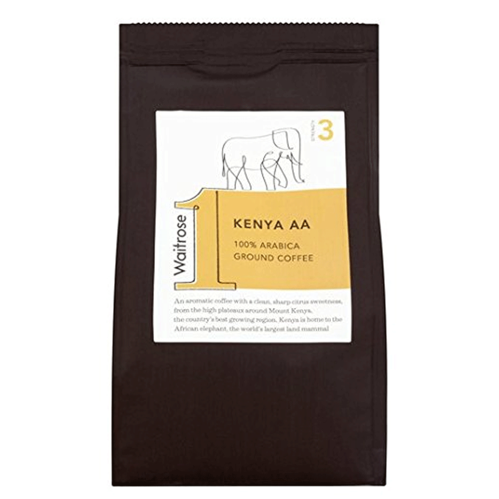Waitrose Kenya Aa Ground Coffee227g