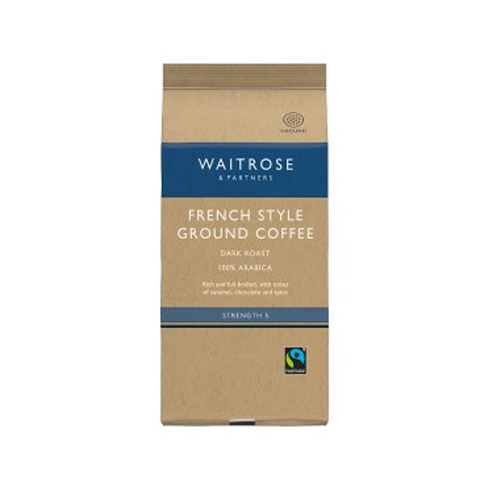 Waitrose French Style Ground Coffee227g - Snapcart.pk