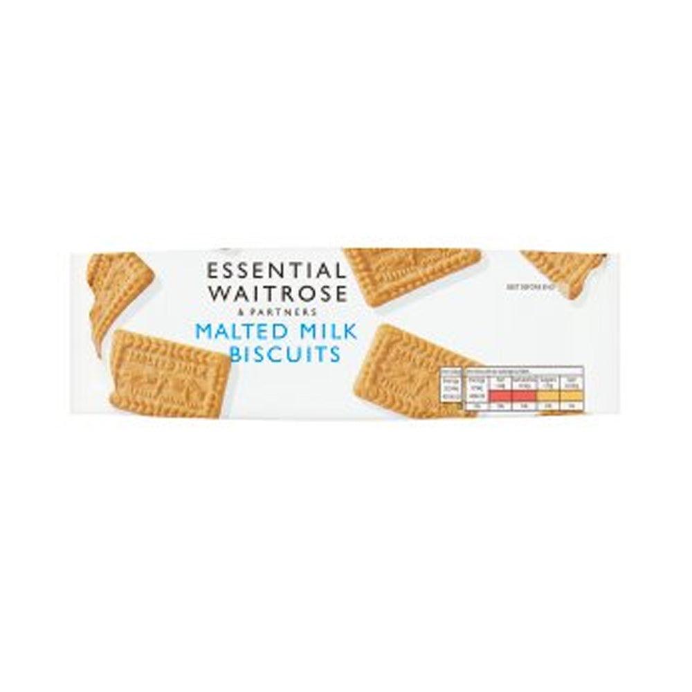 Essential Waitrose Malted Milk Biscuits 200g - Snapcart.pk