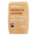 Waitrose Mellow & Crumbly Light Brown Sugar 1kg