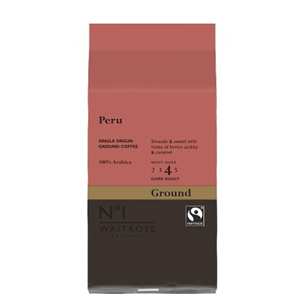 Waitrose Peru Ground Coffee227g