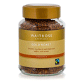 Waitrose Gold Roast Decaffeinated Coffee 100g