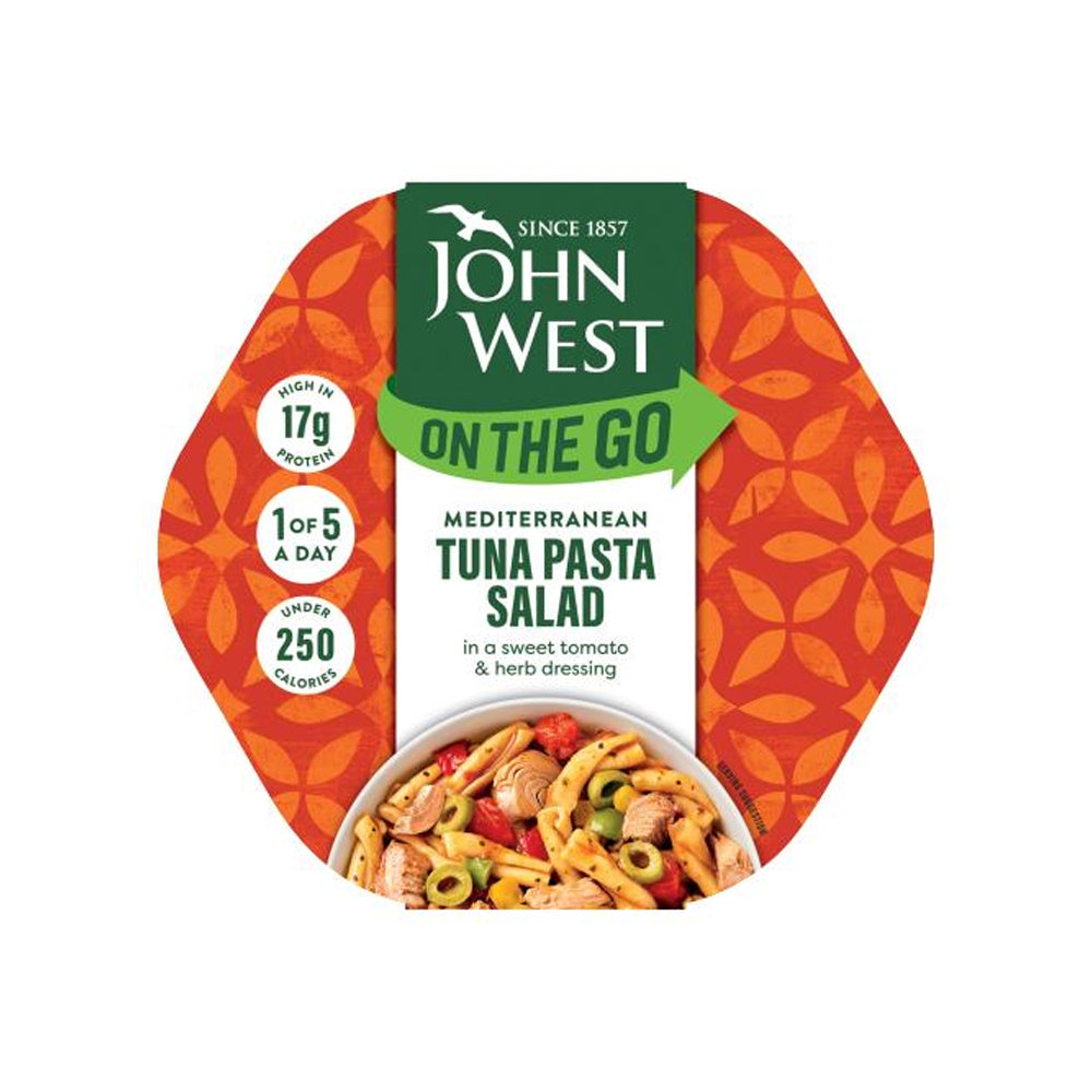 John West Mediterranean Tuna Pasta Salad 220g - Snapcart.pk