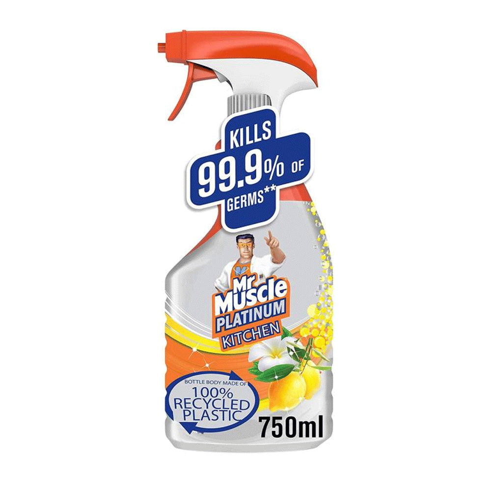 Mr Muscle Platinum Citrus Kitchen Spray 750ml