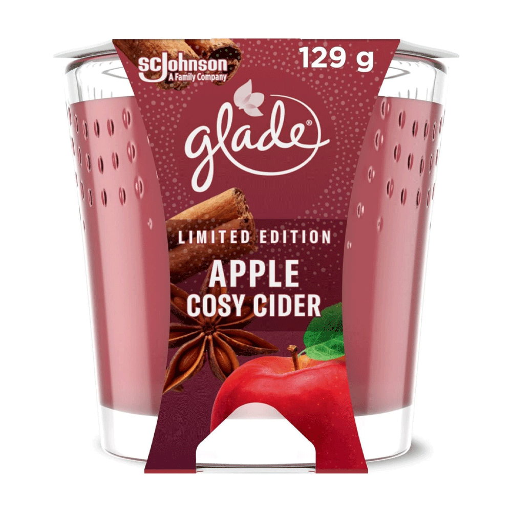 Glade Apple Cosy Cider Candle 129g