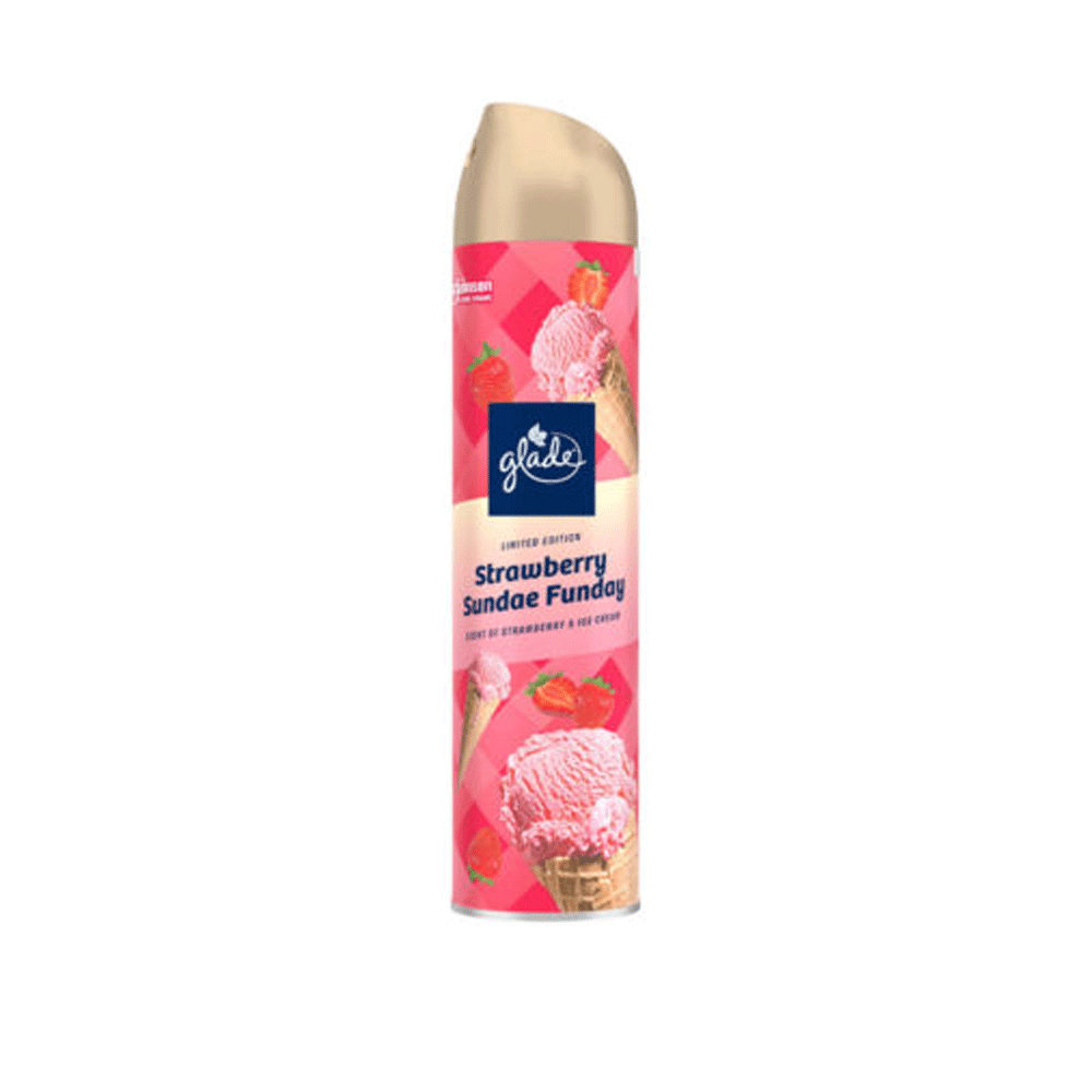 Glade Strawberry Sundae Funday Air Freshener 300ml - Snapcart.pk