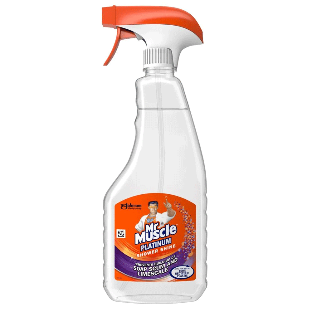 Mr Muscle Platinum Shower Shine Spray 500ml - Snapcart.pk