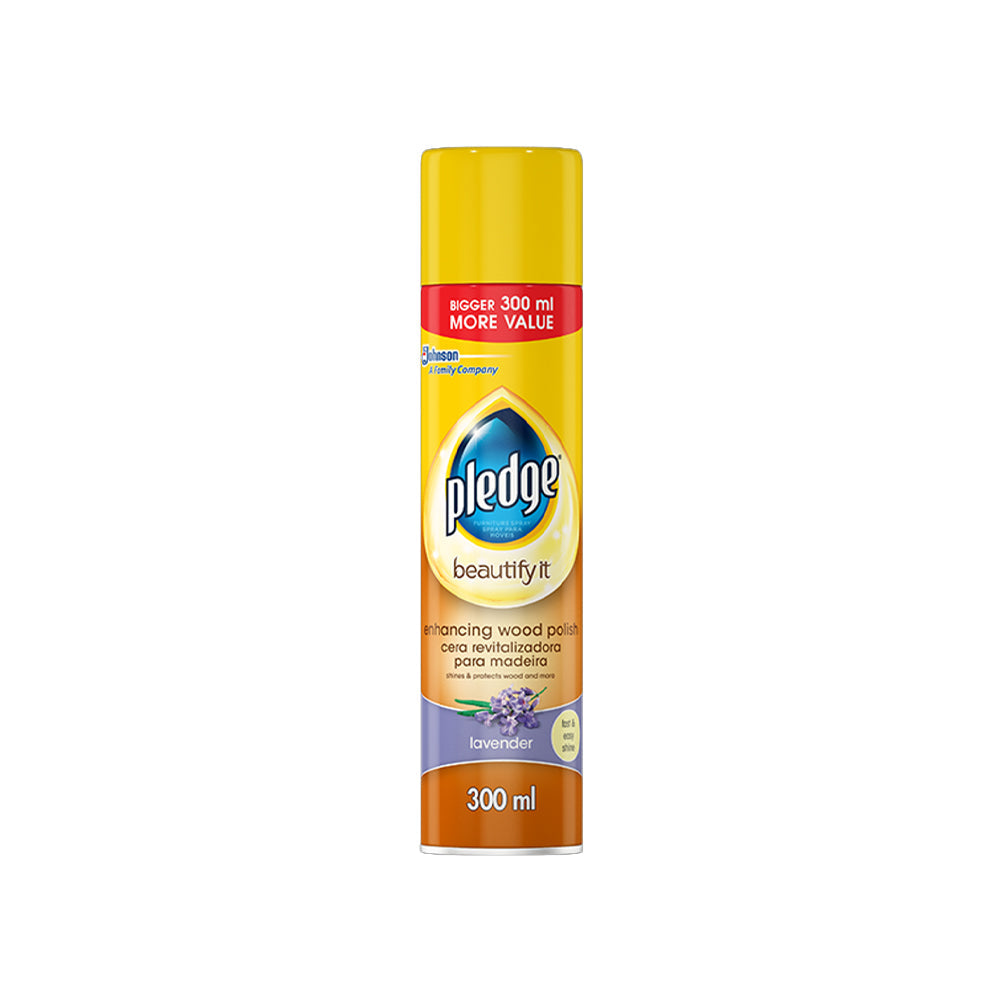 Johnson Pledge Wood Polish Lavender 250ml - Snapcart.pk