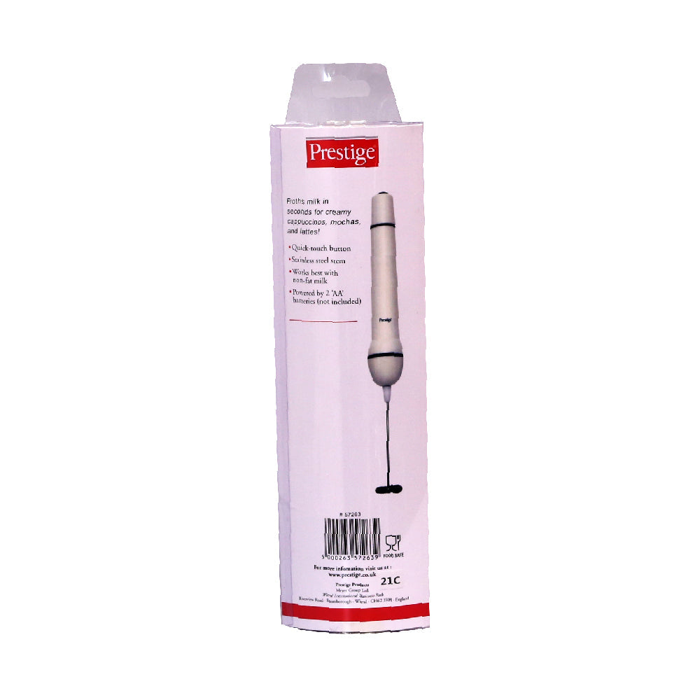 PRESTIGE MILK FROTHER WHITE 57263