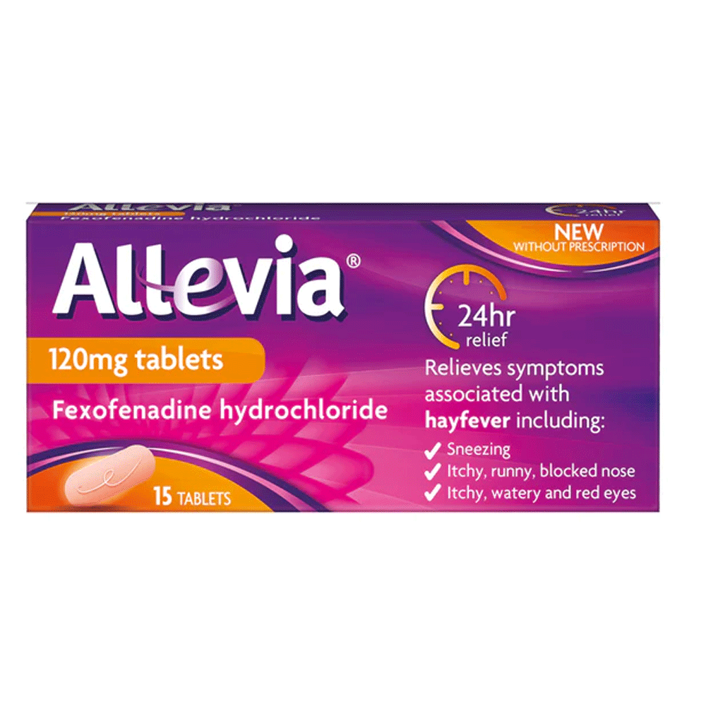 Allevia 120mg Tab 15s Box (Uk)