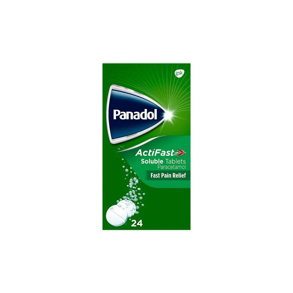 Panadol Acti Fast Soluble 24 Tablets - Snapcart.pk