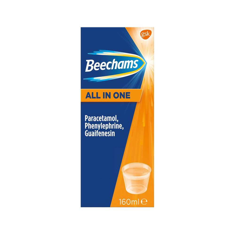 Beechams All In One Syrup 160ml - Snapcart.pk
