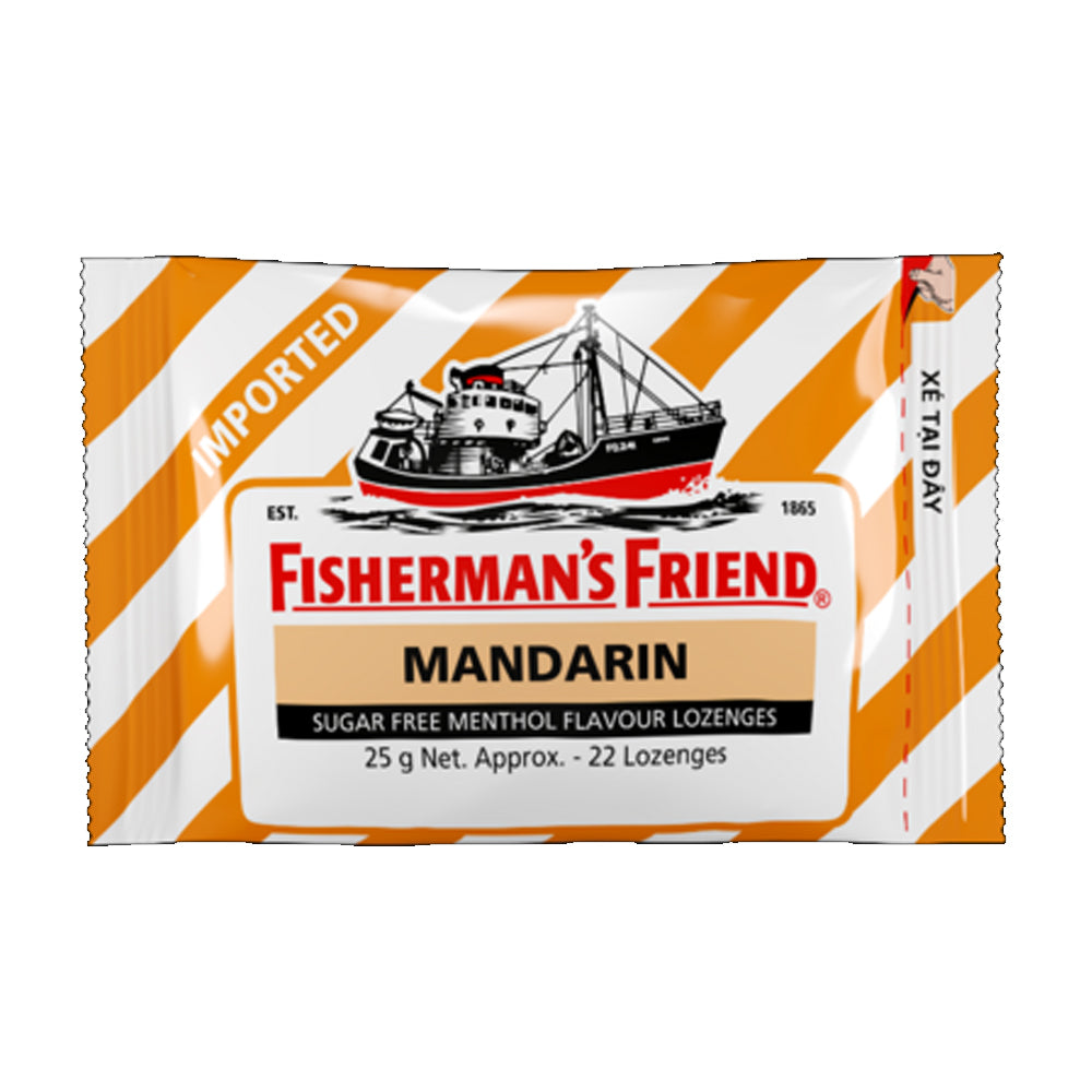 Fishermans Friends Mandarin Sugar Free 25g - Snapcart.pk
