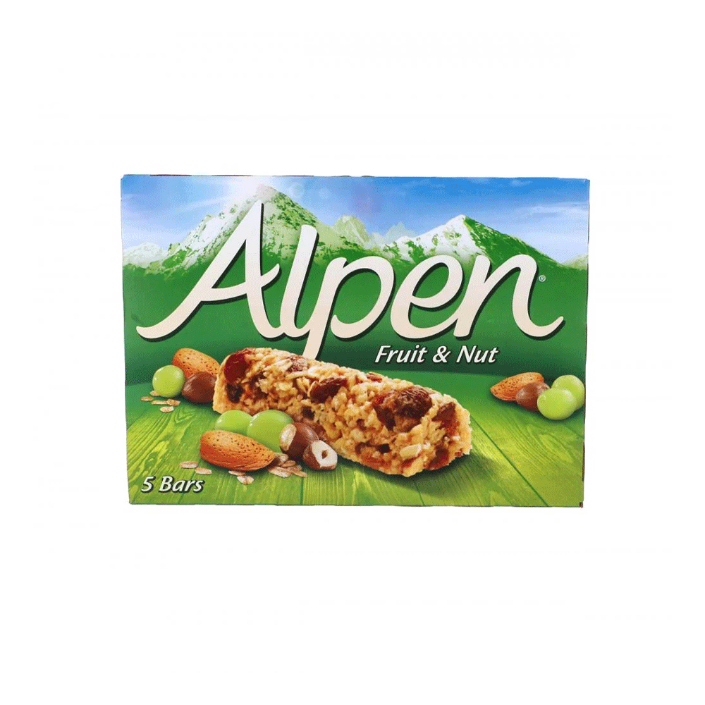 Alpen 5 Bars Fruit & Nut 140g - Snapcart.pk
