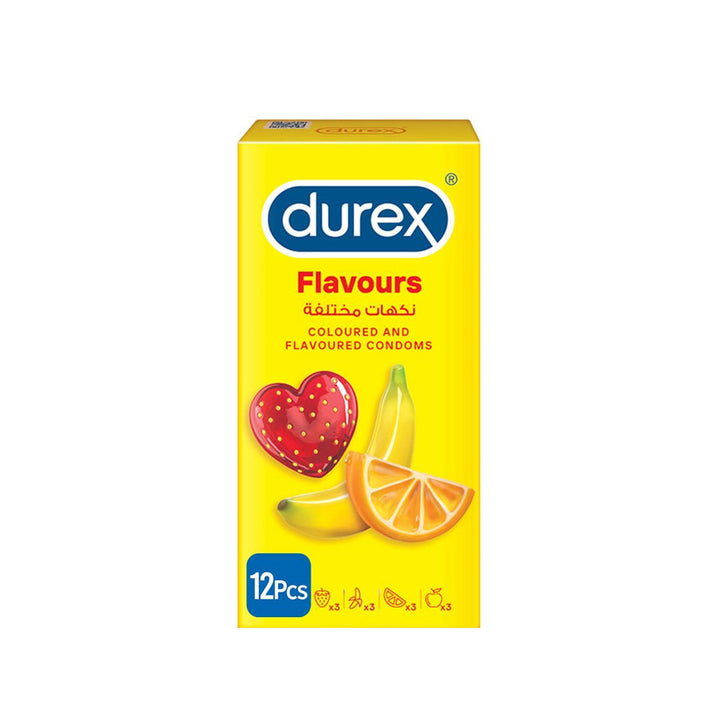 Durex Coloured Flavoured Condoms 12s - Snapcart.pk