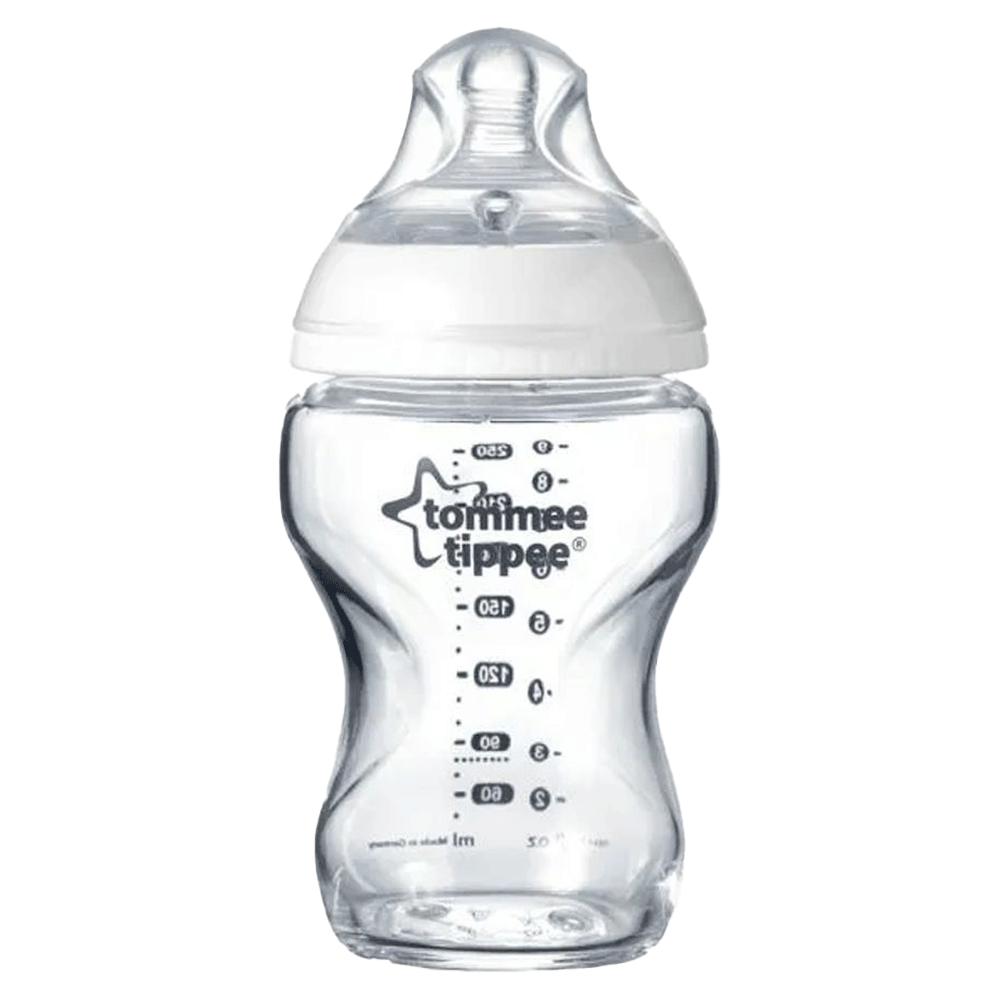 Tommee Tippee Natural Start Glass Bottle 3m+ Med Flow 250ml